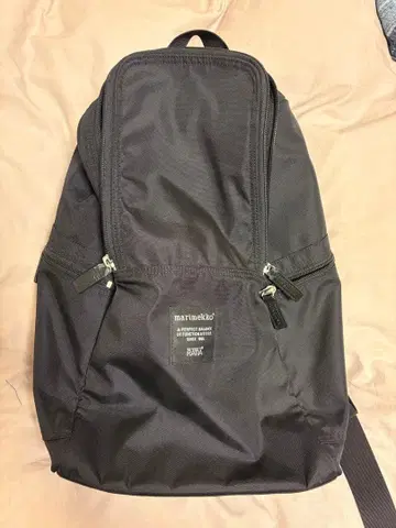 marimekko 블랙 백팩