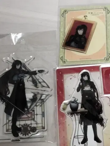 문호와 연금술사 러브크래프트 아크릴 스탠드 키링 문알