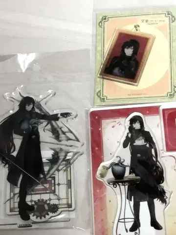 문호와 연금술사 러브크래프트 아크릴 스탠드 키링 문알