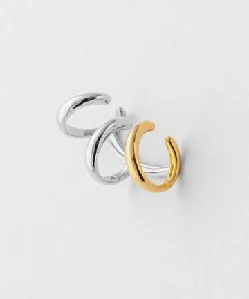 [ Jouete ] 쥬에테 레인 커프스 콤비 컬러 이어커프