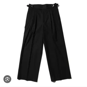 [ YOKE ] 2TUCK WIDE GURKHA TROUSERS