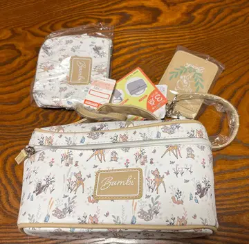 밤비 파우치 3종 세트 시마무라 할인 불가