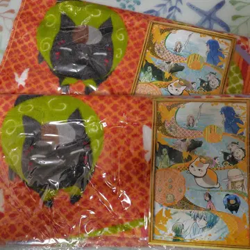 나츠메 우인장 시간의 기억 핸드 타월