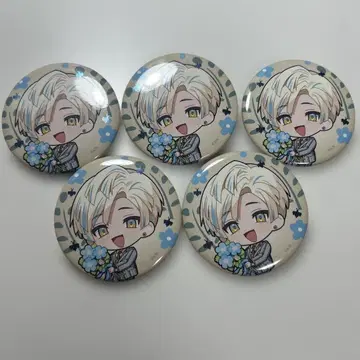 히바치 마나 오리엔스 2주년 캔뱃지 데포