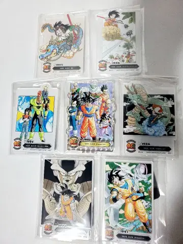 제일복권 드래곤볼 40th 그 두 번째 F상 ACLLECT 아크렉트 7종