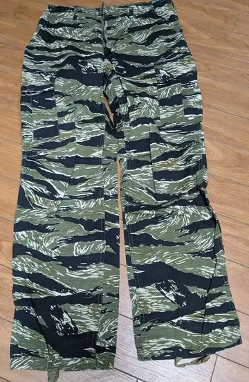 타이거 카모 얇은 소재