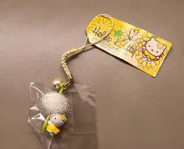 레어 [ 지역 한정 키티 ] 민들레 씨앗 봄 끈 스트랩