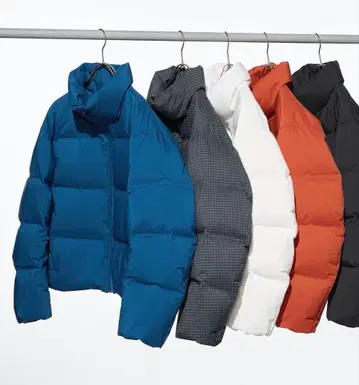 심리스 다운 숏 자켓 여성용