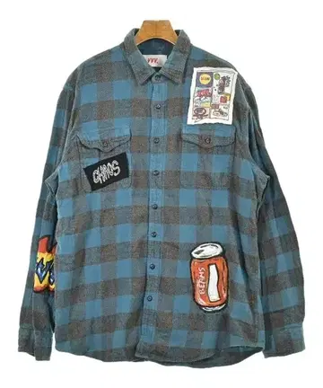 VVV 캐주얼 셔츠 남성용