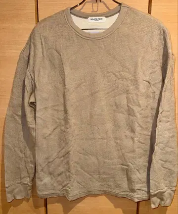 GELATO PIQUE 베이지 긴팔 트레이닝복