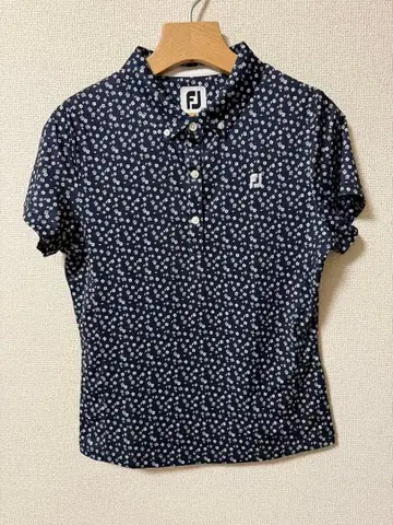 FJ 미니 꽃무늬 피케 셔츠