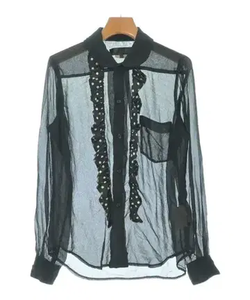 BLACK COMME des GARCONS 여성용 블라우스
