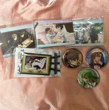 코드기어스 캔뱃지 패스케이스 를르슈 로로 아쉬 C.C. 스자크