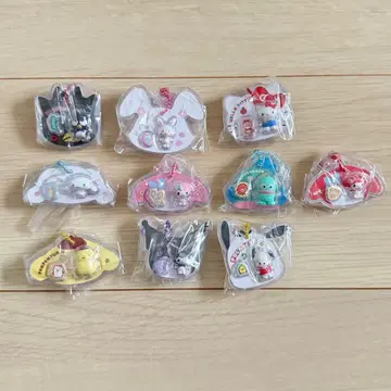 산리오 캐릭터즈 패키지 참&초코볼 컴플리트 세트