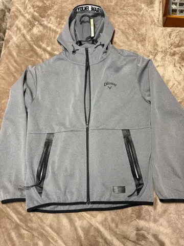 캘러웨이 그레이 풀 지퍼 자켓