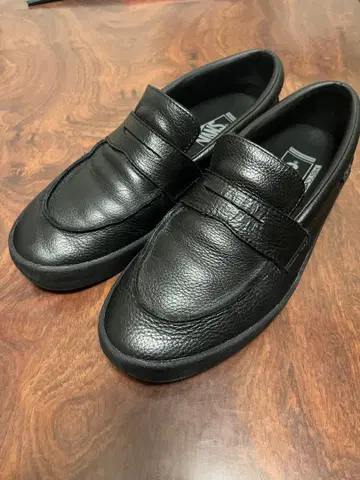 Vans 블랙 로퍼 박스 포함