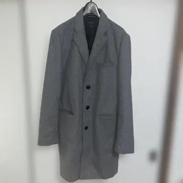 roshell 그레이 체스터 코트 L 사이즈