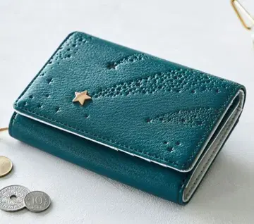 펠리시모 다크 블루 별똥별 지갑