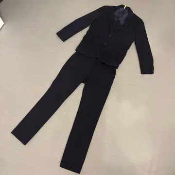 417 EDIFICE 네이비 정장 자켓과 팬츠 세트