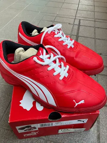 Puma 골프화 레드
