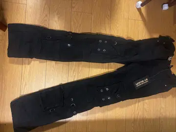 GUAPI 플레어 팬츠 블랙 y2k 사이즈 30