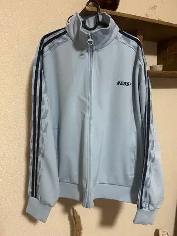 NERDY 집업 트랙 자켓