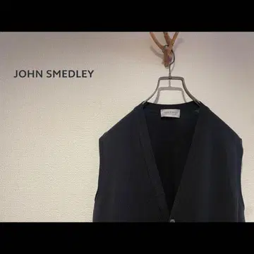 잉글랜드제 JOHN SMEDLEY 울 니트 베스트