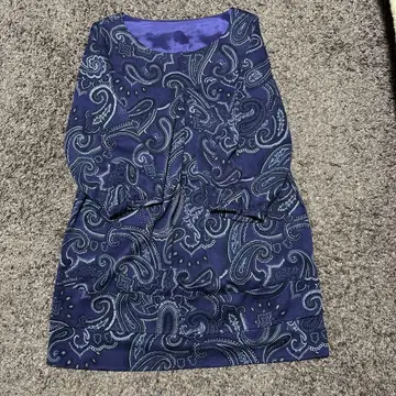 꼼사데모드 퍼플 긴팔 튜닉