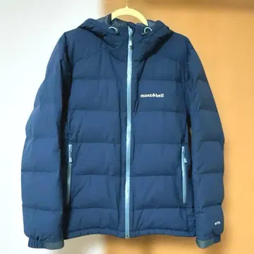 [ 새상품급 ] mont-bell 파마로스트 다운 자켓 M 블루그린