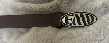 EMODA 브라운 로고 벨트