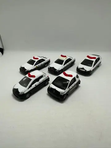 토미카 경찰차 미니카 5대 세트