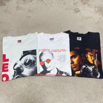 빈티지 무비 T셔츠 3종 세트 구제 의류