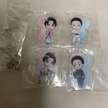 귀멸의 칼날 코하쿠 코유키 아크릴 참 키링