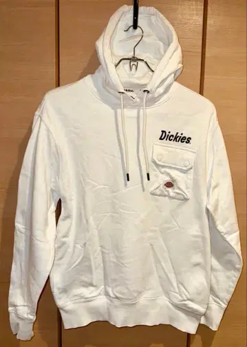 Dickies 화이트 후드티 S 사이즈