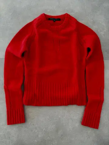 마크 제이콥스 레드 니트 스웨터 S