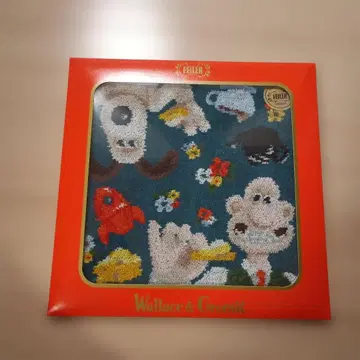 새상품! FEILER Wallace&Gromit 콜라보 손수건