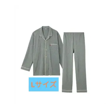 [니센] 파자마 면100% 긴팔 파자마 L 사이즈