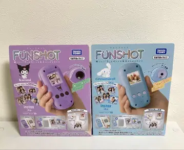 FUNSHOT 쿠로미 시나몬 인스턴트 카메라 보라색