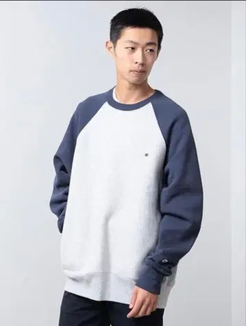 빔즈 x 챔피온 래글런 리버스 위브 L 맨투맨