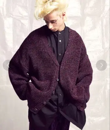 MAISON SPECIAL 믹스얀 프라임 오버 크러쉬 니트