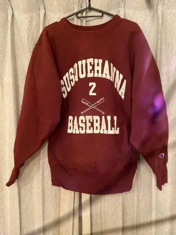 Champion Reverse Weave L 버건디 트레이닝복 us