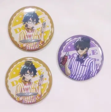 GIGO 콜라보 캔뱃지 3개 세트