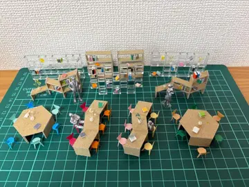 건축 모형 첨경 1/50 스터디 스페이스 세트