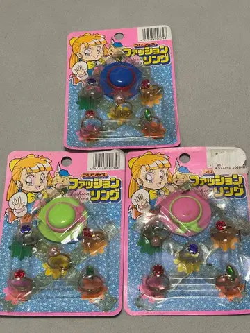 쇼와 레트로 반지 3개 세트 R1