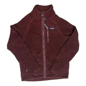 patagonia 보아 자켓 버건디 플리스 풀 집업
