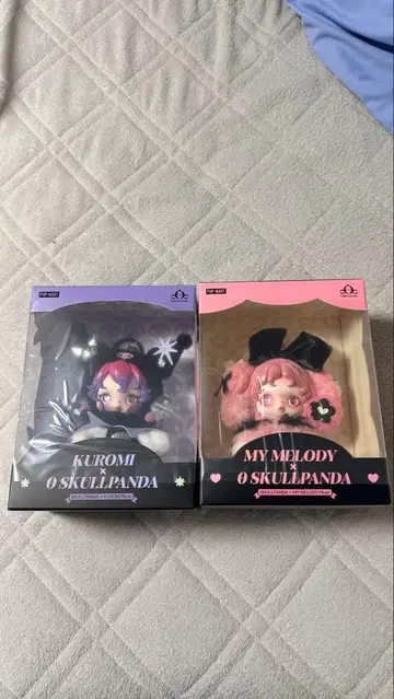 Kuromi & My Melody 봉제 인형 2개 세트