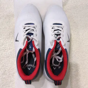 Callaway 골프화 화이트/네이비/레드
