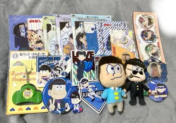 오소마츠 6쌍둥이 마츠노 카라마츠 묶음 판매 캔뱃지 스트랩 마스코트