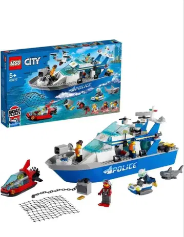 LEGO City 경찰 보트 세트 60277