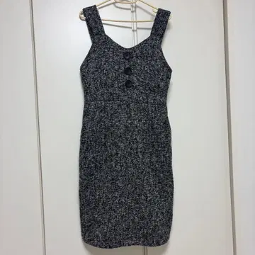 Heather 헤더 트위드풍 오버롤 스커트